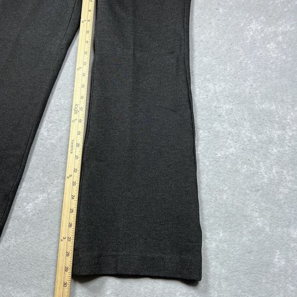 Talbots Pants Womens Size 8 Gray Boot Casual Pants Stretchy Business Wear - Picture 5 of 8